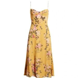 Reformation Juliette High Slit Sundress